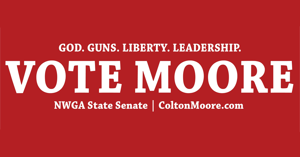 State Senator Colton Moore for Northwest